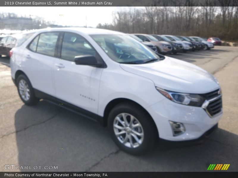 Summit White / Medium Ash Gray 2019 Chevrolet Equinox LS