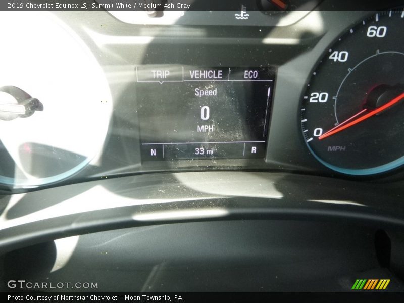 Summit White / Medium Ash Gray 2019 Chevrolet Equinox LS