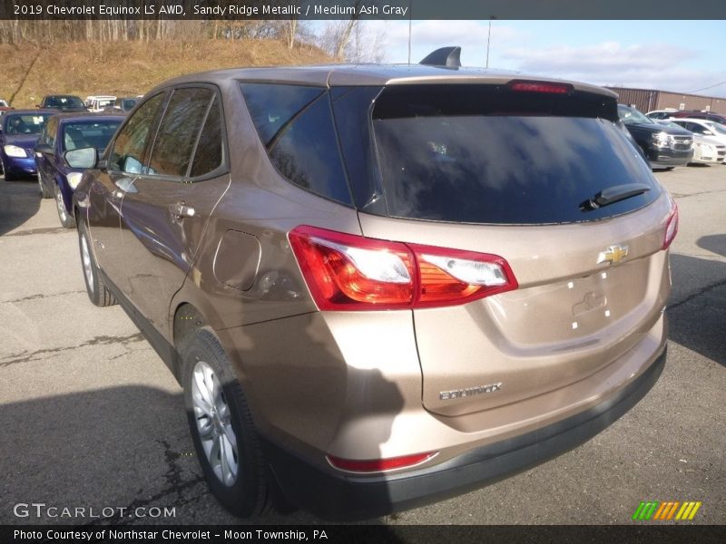 Sandy Ridge Metallic / Medium Ash Gray 2019 Chevrolet Equinox LS AWD
