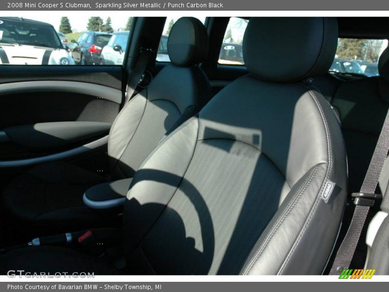 Sparkling Silver Metallic / Punch Carbon Black 2008 Mini Cooper S Clubman