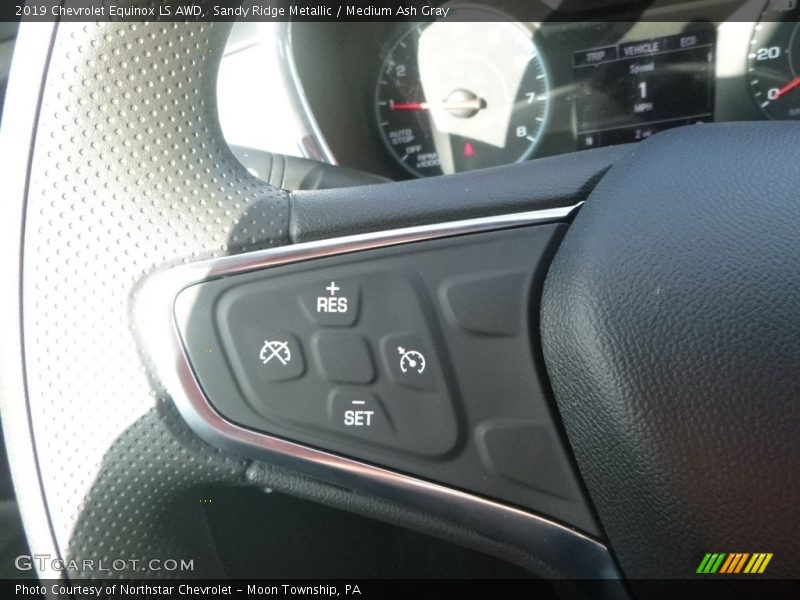 Sandy Ridge Metallic / Medium Ash Gray 2019 Chevrolet Equinox LS AWD