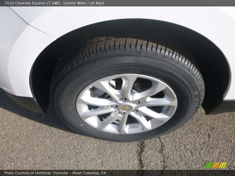 Summit White / Jet Black 2019 Chevrolet Equinox LT AWD