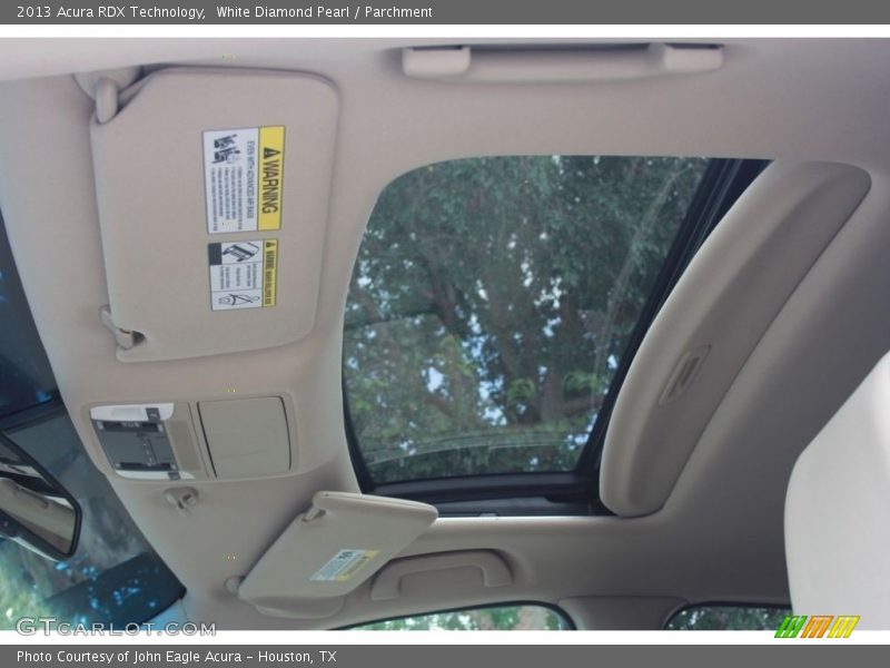 White Diamond Pearl / Parchment 2013 Acura RDX Technology