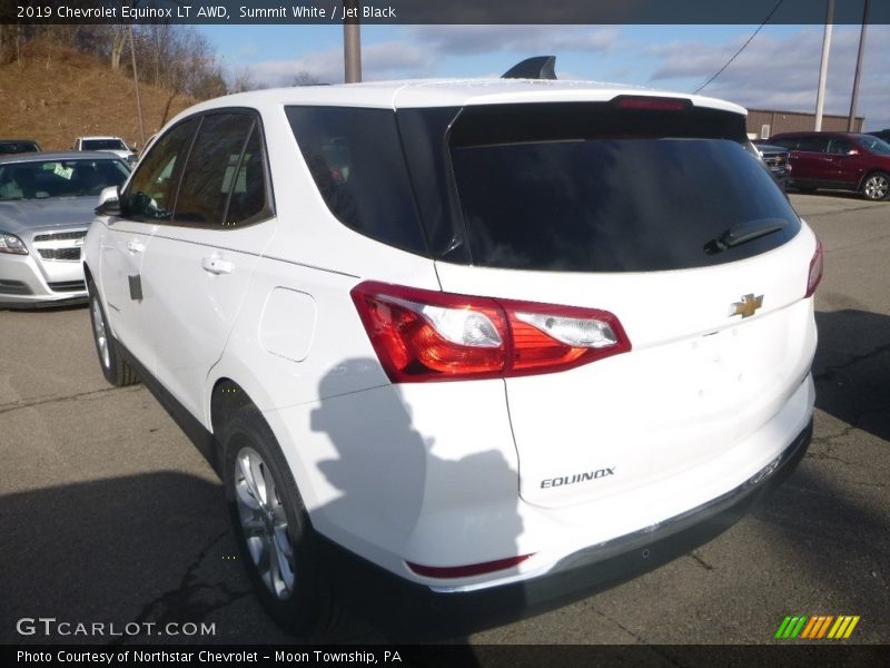 Summit White / Jet Black 2019 Chevrolet Equinox LT AWD