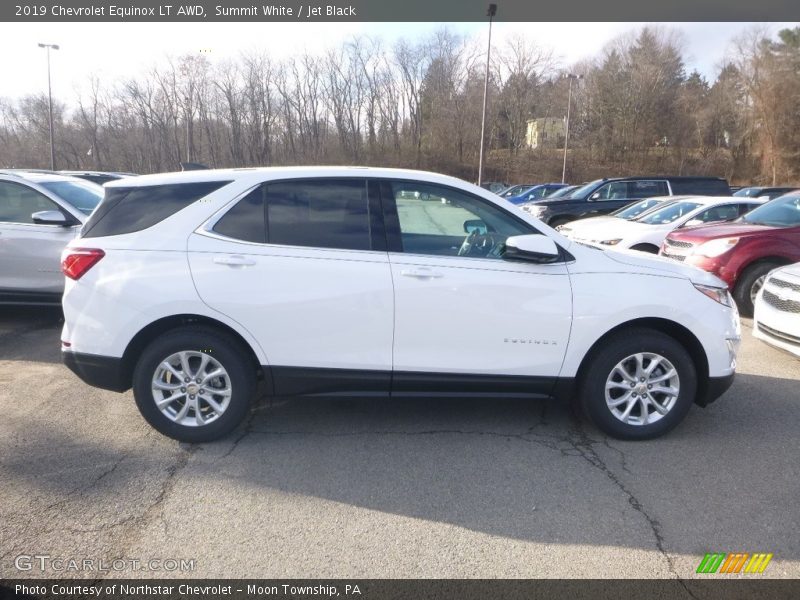 Summit White / Jet Black 2019 Chevrolet Equinox LT AWD