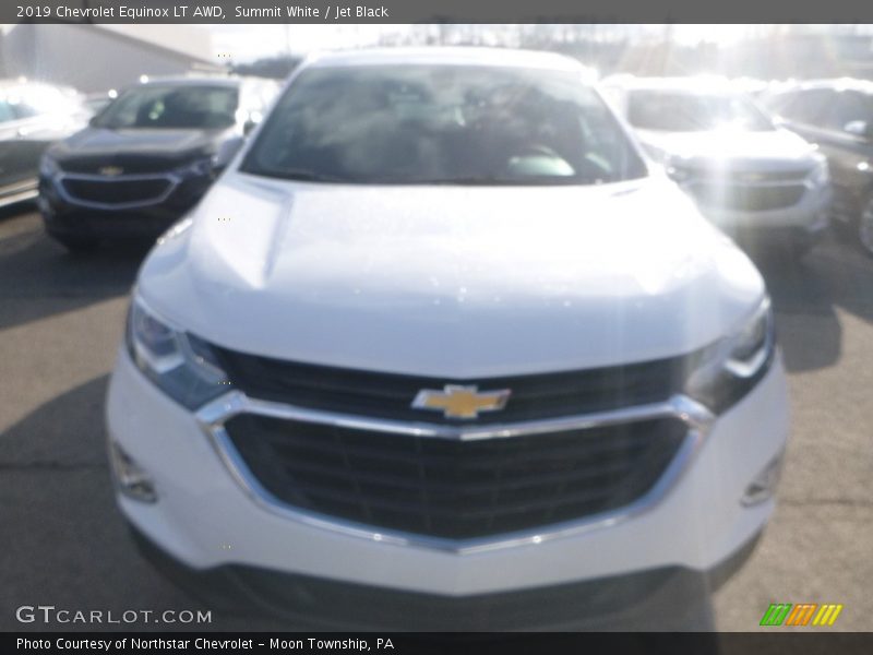 Summit White / Jet Black 2019 Chevrolet Equinox LT AWD