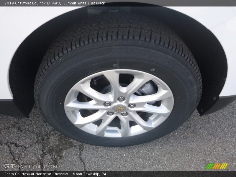 Summit White / Jet Black 2019 Chevrolet Equinox LT AWD