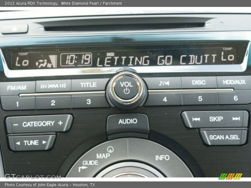 White Diamond Pearl / Parchment 2013 Acura RDX Technology