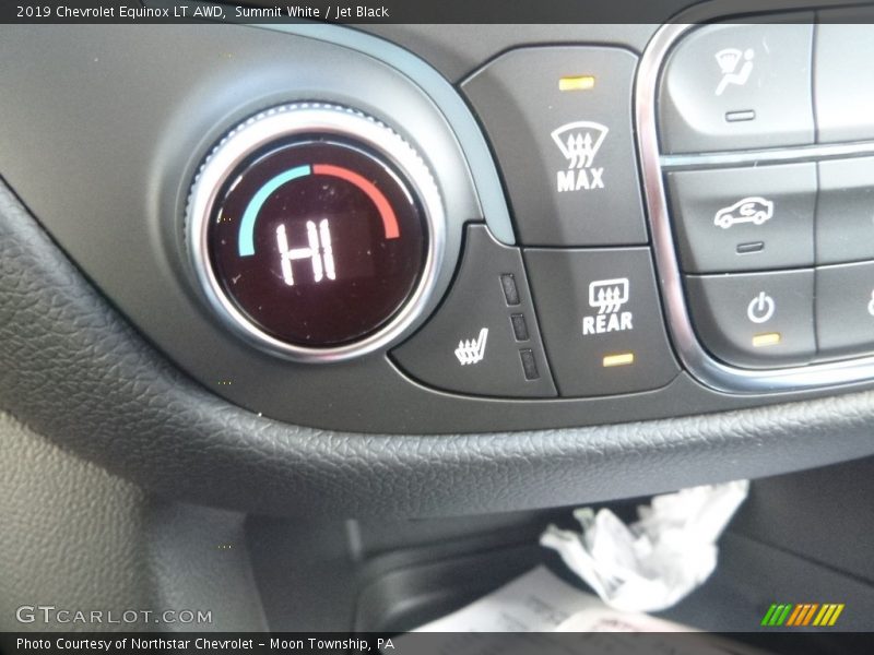 Summit White / Jet Black 2019 Chevrolet Equinox LT AWD