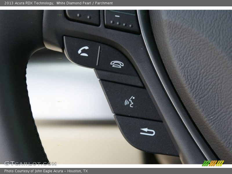 White Diamond Pearl / Parchment 2013 Acura RDX Technology