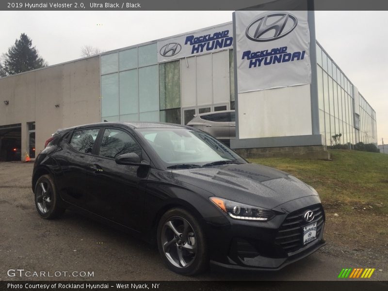 Ultra Black / Black 2019 Hyundai Veloster 2.0