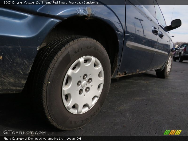 Inferno Red Tinted Pearlcoat / Sandstone 2003 Chrysler Voyager LX