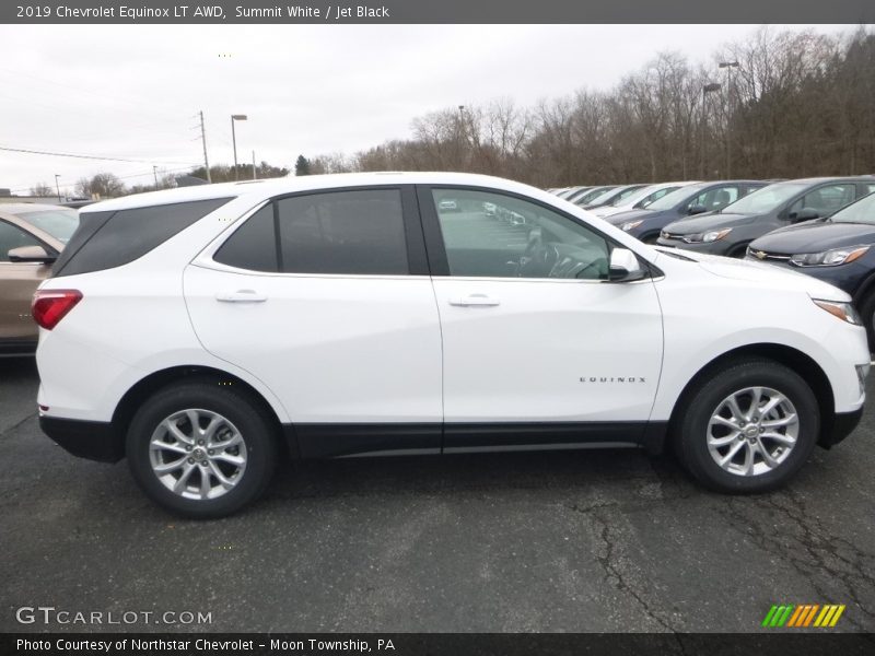 Summit White / Jet Black 2019 Chevrolet Equinox LT AWD