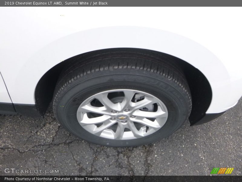 Summit White / Jet Black 2019 Chevrolet Equinox LT AWD