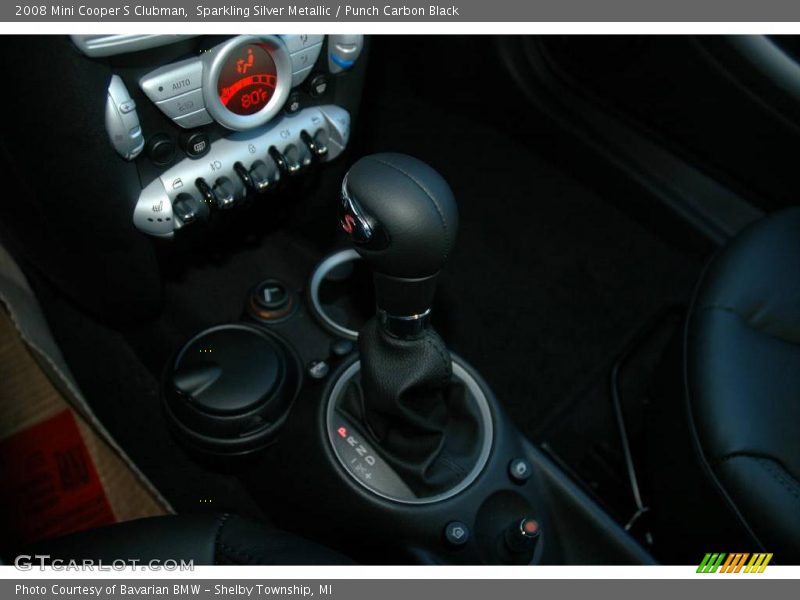 Sparkling Silver Metallic / Punch Carbon Black 2008 Mini Cooper S Clubman