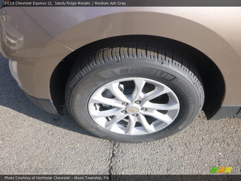 Sandy Ridge Metallic / Medium Ash Gray 2019 Chevrolet Equinox LS