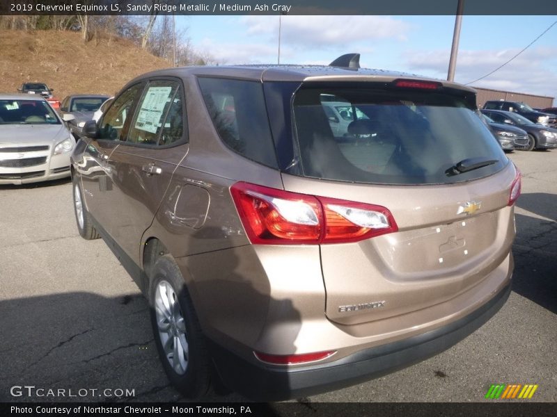 Sandy Ridge Metallic / Medium Ash Gray 2019 Chevrolet Equinox LS