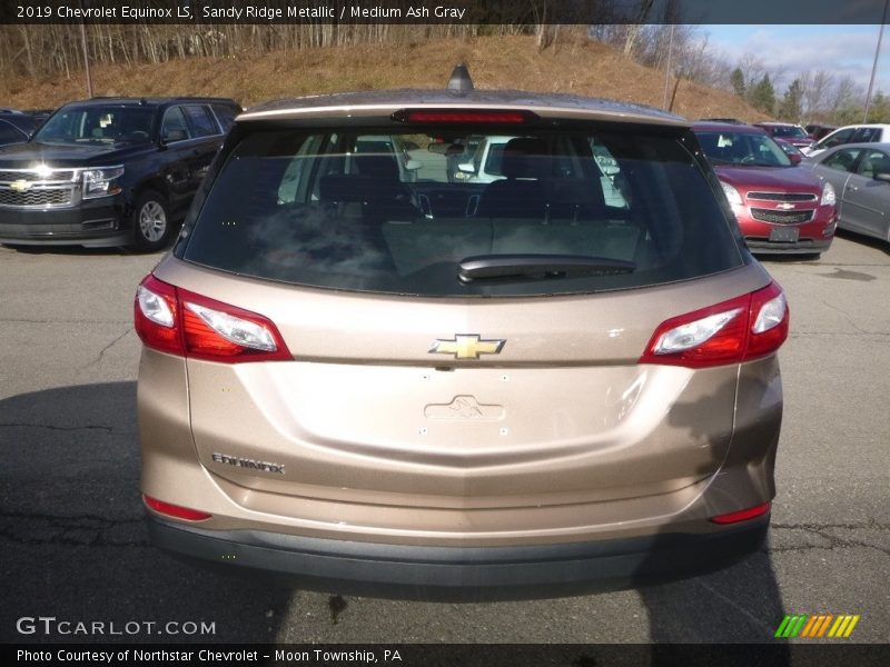 Sandy Ridge Metallic / Medium Ash Gray 2019 Chevrolet Equinox LS