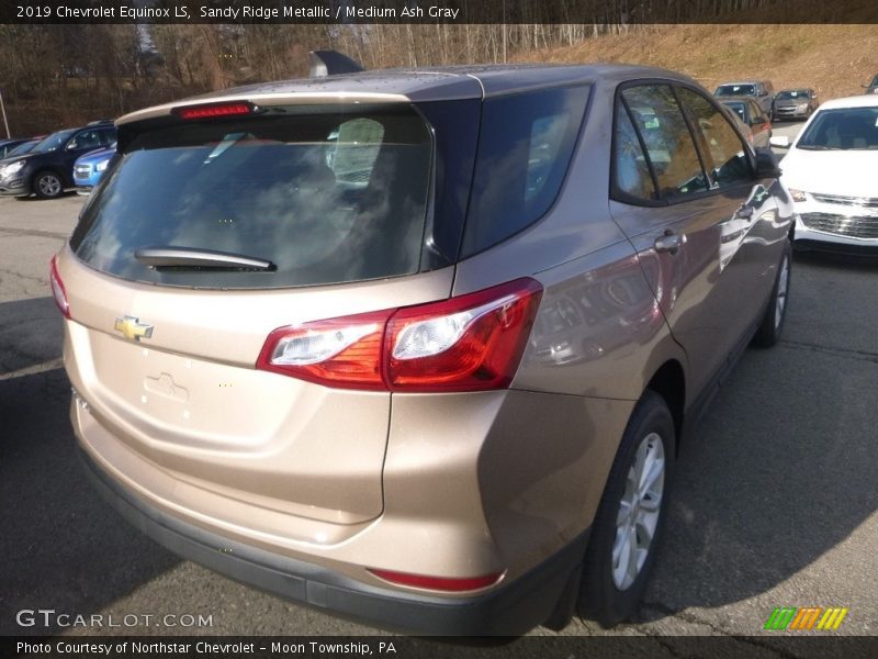 Sandy Ridge Metallic / Medium Ash Gray 2019 Chevrolet Equinox LS