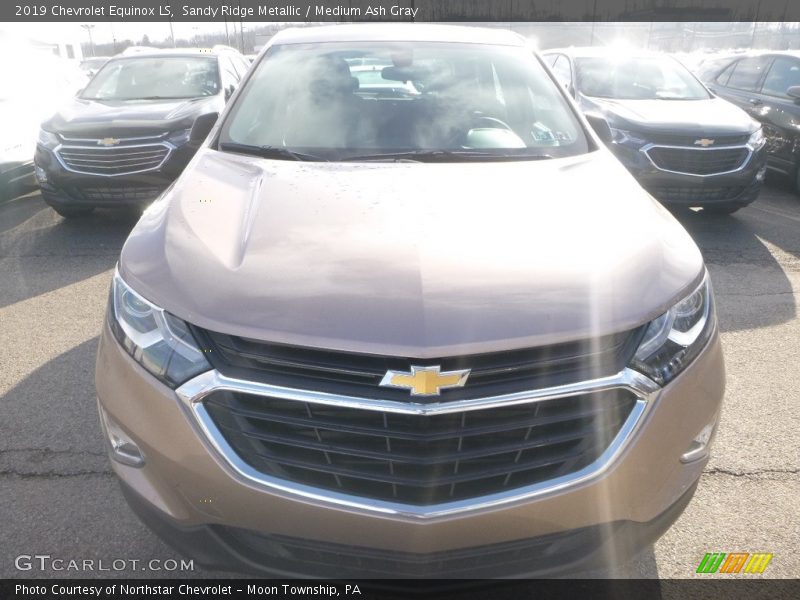 Sandy Ridge Metallic / Medium Ash Gray 2019 Chevrolet Equinox LS