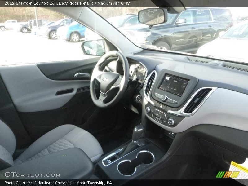 Sandy Ridge Metallic / Medium Ash Gray 2019 Chevrolet Equinox LS