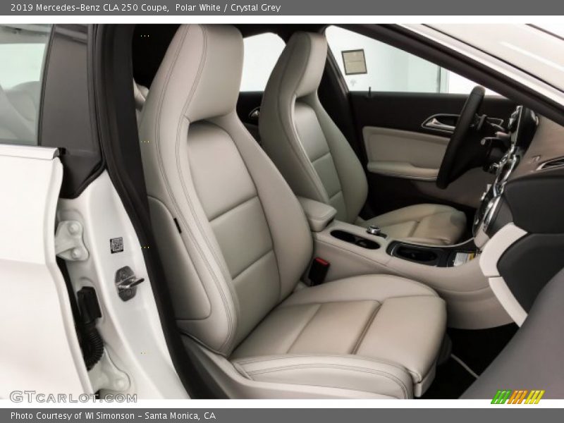 Polar White / Crystal Grey 2019 Mercedes-Benz CLA 250 Coupe