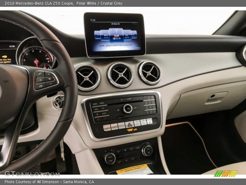 Polar White / Crystal Grey 2019 Mercedes-Benz CLA 250 Coupe