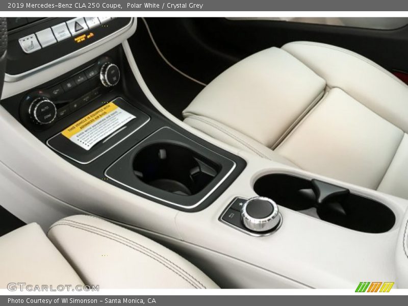 Polar White / Crystal Grey 2019 Mercedes-Benz CLA 250 Coupe