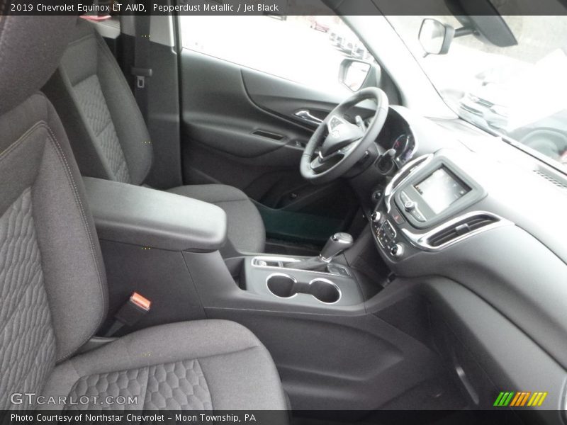 Pepperdust Metallic / Jet Black 2019 Chevrolet Equinox LT AWD