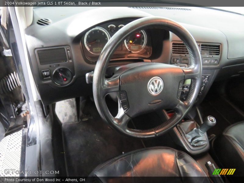 Black / Black 2004 Volkswagen Jetta GLS 1.8T Sedan