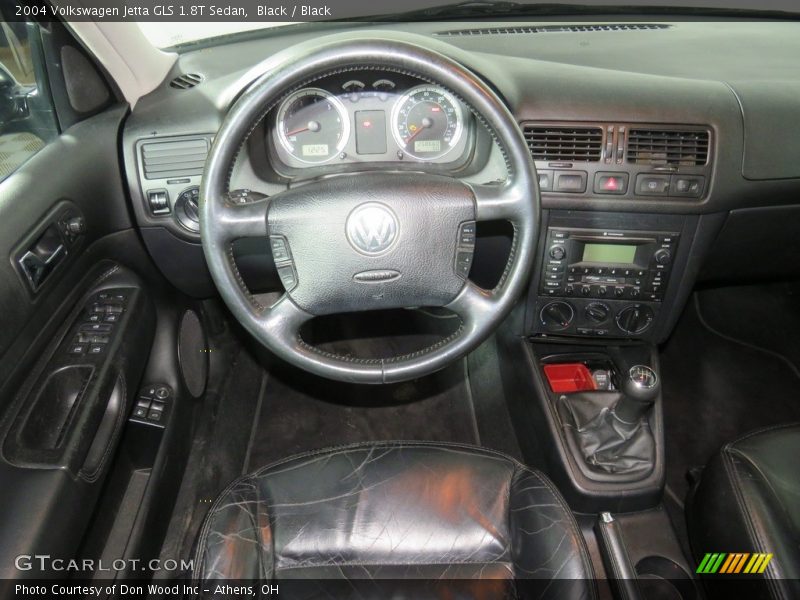 Black / Black 2004 Volkswagen Jetta GLS 1.8T Sedan
