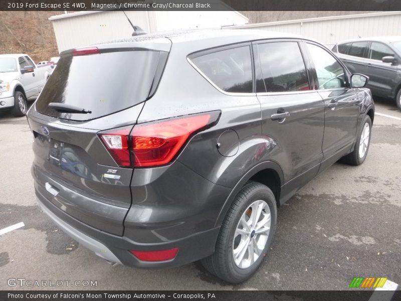 Magnetic / Chromite Gray/Charcoal Black 2019 Ford Escape SE 4WD