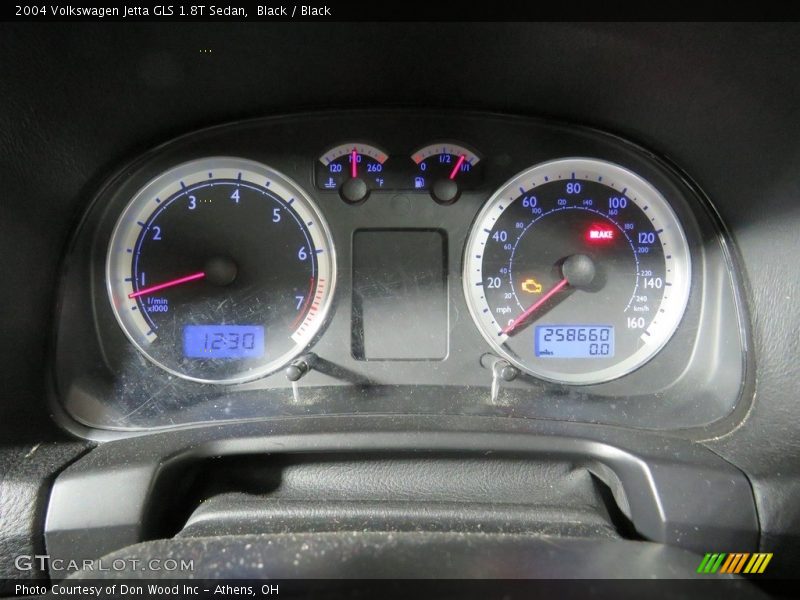 Black / Black 2004 Volkswagen Jetta GLS 1.8T Sedan
