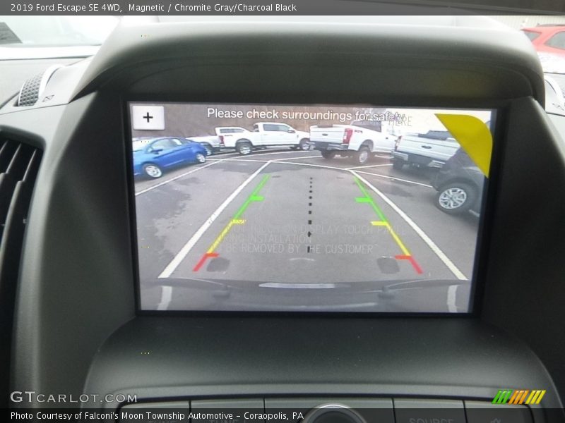 Magnetic / Chromite Gray/Charcoal Black 2019 Ford Escape SE 4WD