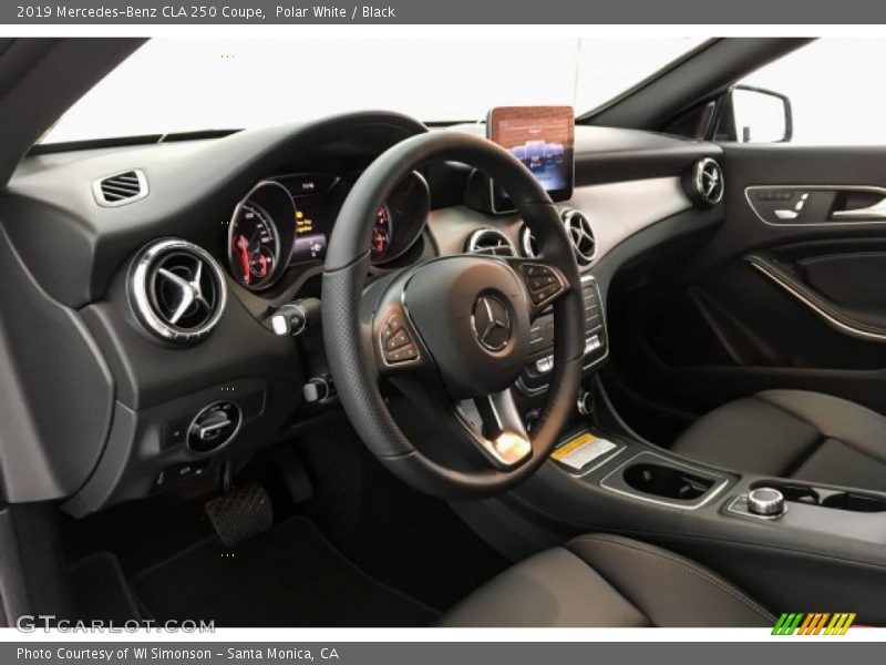 Polar White / Black 2019 Mercedes-Benz CLA 250 Coupe