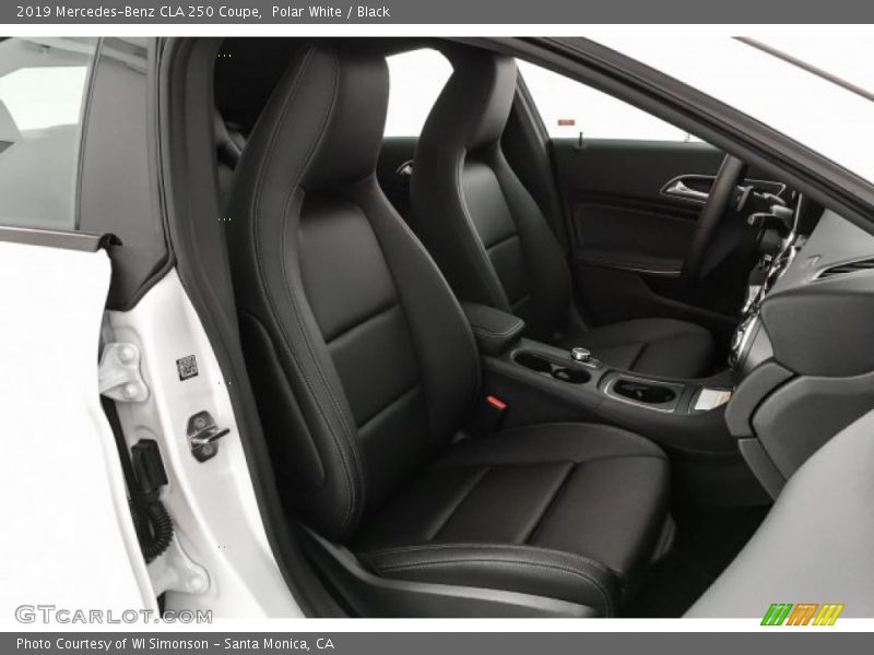 Polar White / Black 2019 Mercedes-Benz CLA 250 Coupe