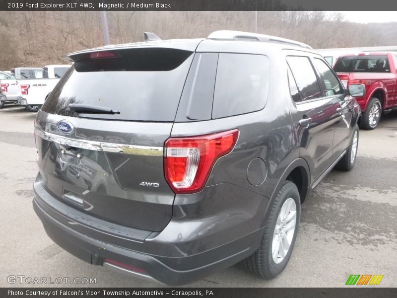 Magnetic / Medium Black 2019 Ford Explorer XLT 4WD