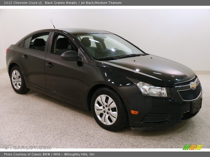 Black Granite Metallic / Jet Black/Medium Titanium 2013 Chevrolet Cruze LS