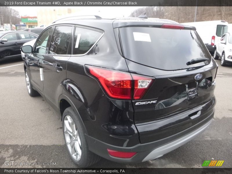 Agate Black / Chromite Gray/Charcoal Black 2019 Ford Escape Titanium 4WD