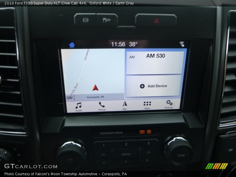 Navigation of 2019 F350 Super Duty XLT Crew Cab 4x4