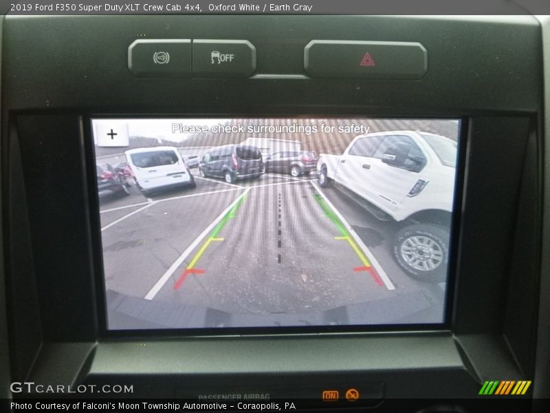 Oxford White / Earth Gray 2019 Ford F350 Super Duty XLT Crew Cab 4x4