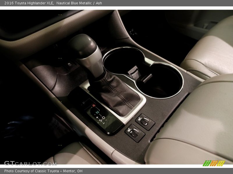 Nautical Blue Metallic / Ash 2016 Toyota Highlander XLE