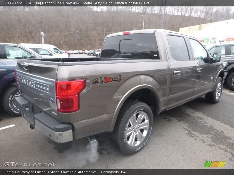 Stone Gray / King Ranch Kingsville/Java 2019 Ford F150 King Ranch SuperCrew 4x4