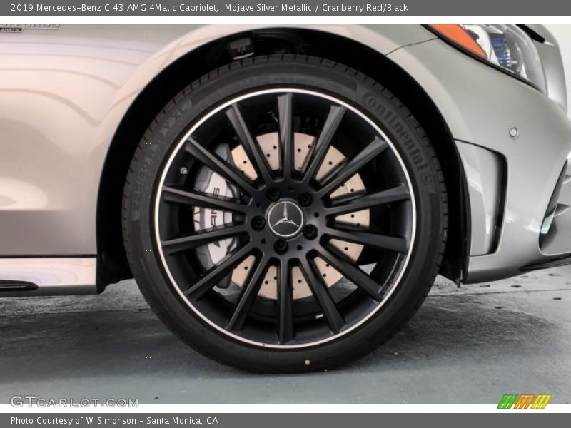  2019 C 43 AMG 4Matic Cabriolet Wheel