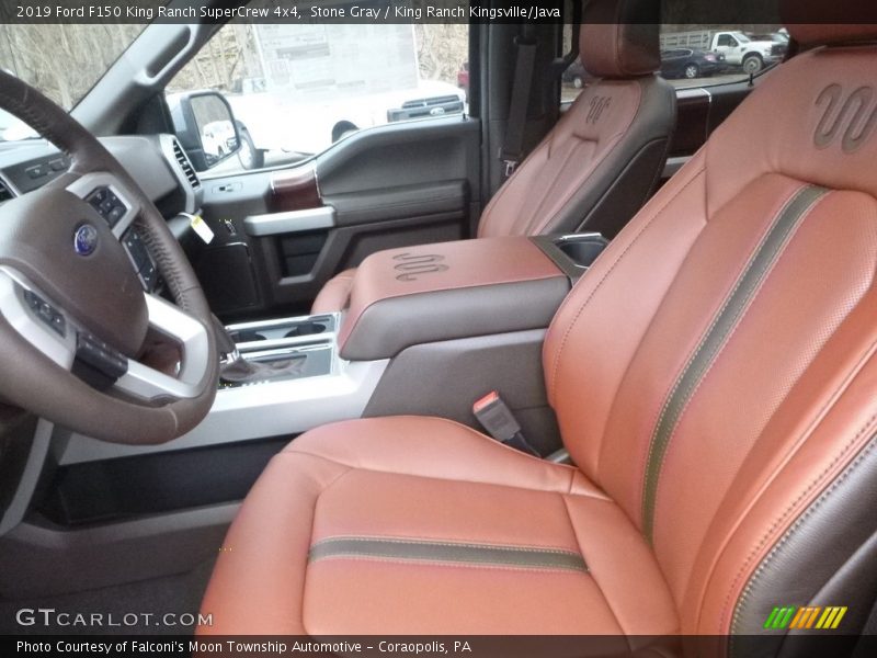 Front Seat of 2019 F150 King Ranch SuperCrew 4x4