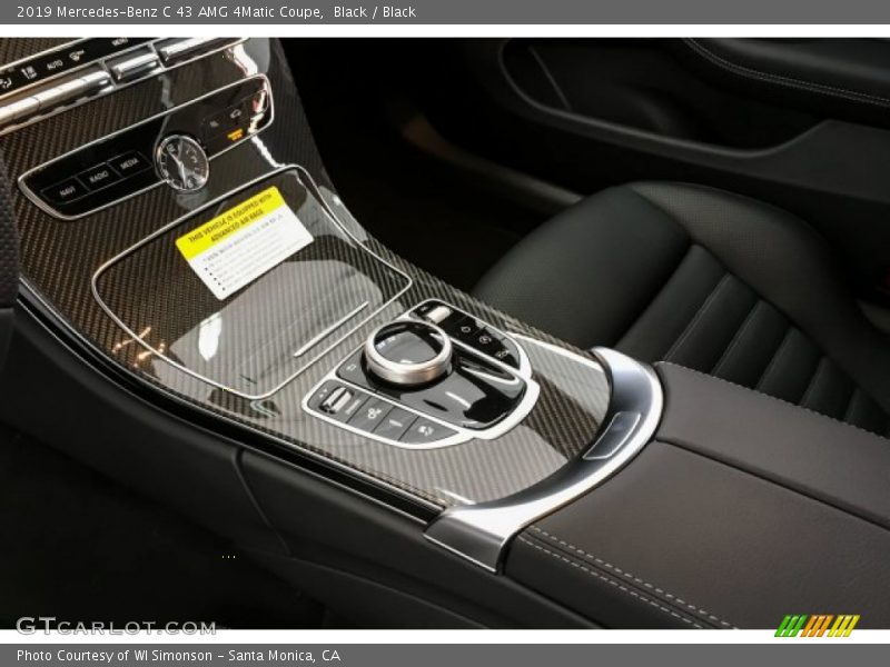 Controls of 2019 C 43 AMG 4Matic Coupe