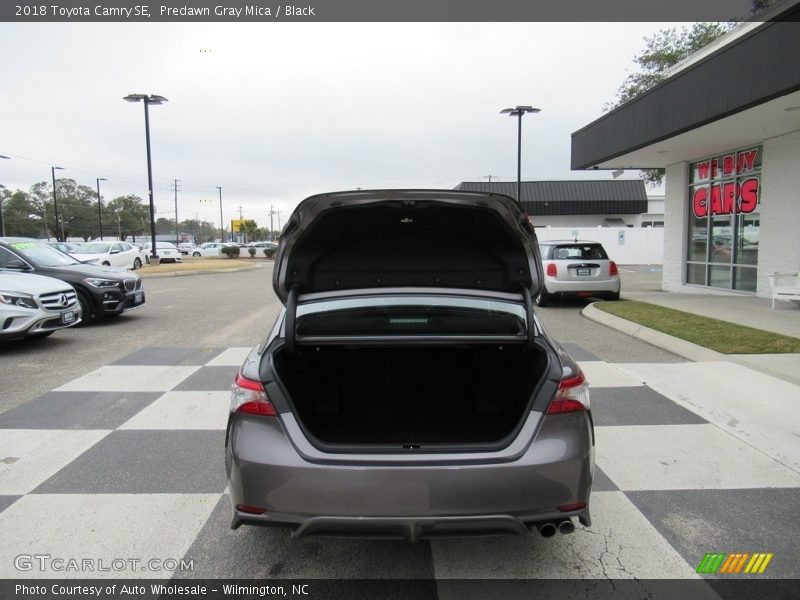 Predawn Gray Mica / Black 2018 Toyota Camry SE