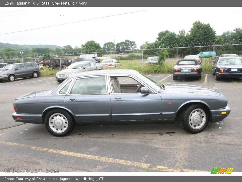 Steel Grey Metallic / Ivory 1996 Jaguar XJ XJ6