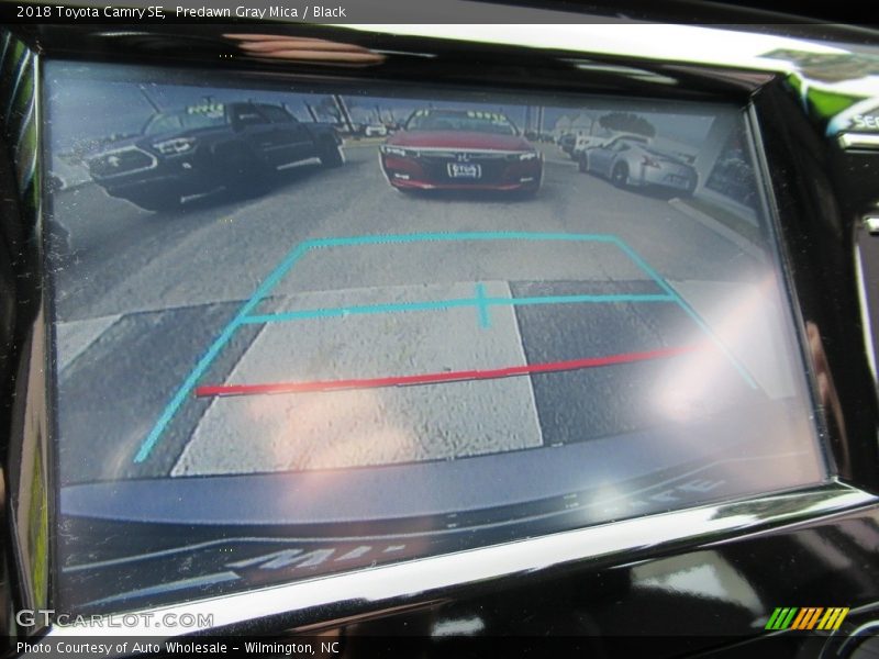 Predawn Gray Mica / Black 2018 Toyota Camry SE