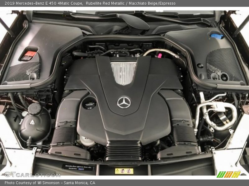 2019 E 450 4Matic Coupe Engine - 3.0 Liter Turbocharged DOHC 24-Valve VVT V6